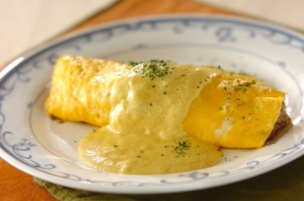 キノコオムレツ