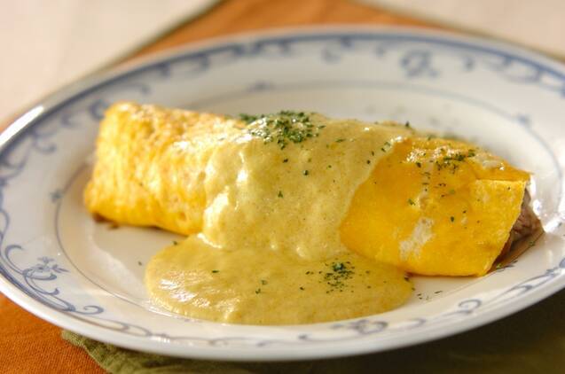 キノコオムレツ