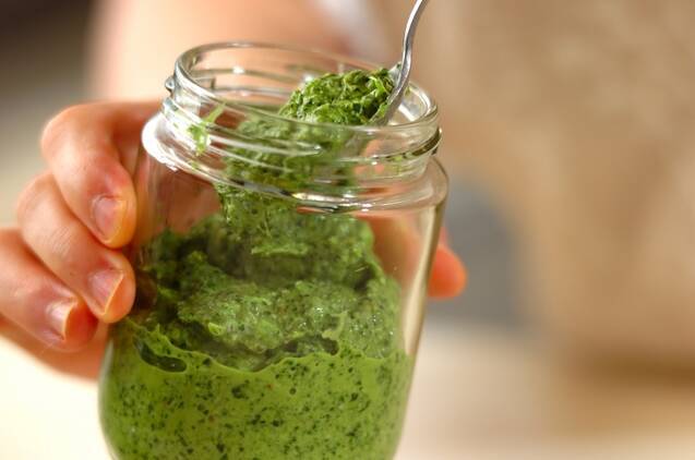 小松菜ペーストの作り方の手順7