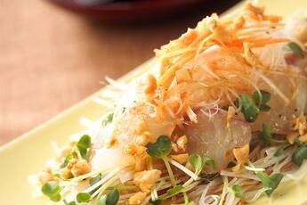 お刺身サラダ仕立て