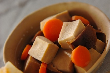 高野豆腐の含め煮