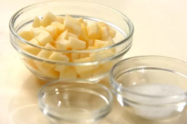 基本のシナモンロール リンゴの甘味がやさしい by橋本 敦子さんの下準備1