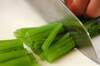 小松菜とジャコのお浸しの作り方の手順1