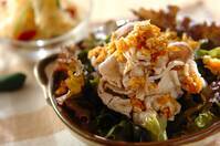 ゆで豚のネギソースサラダ