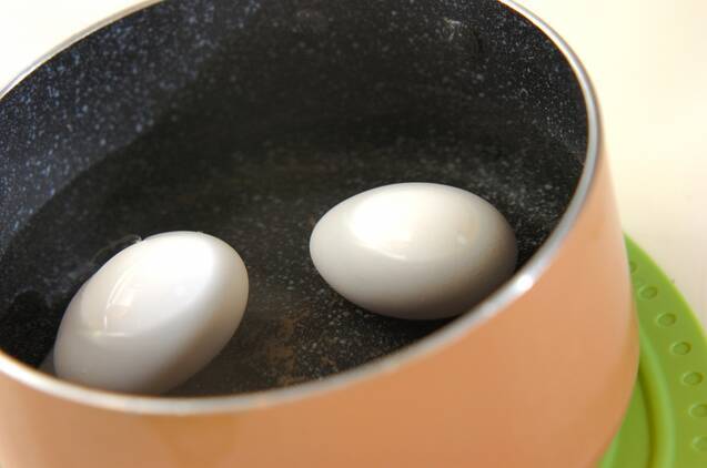 ゆで卵のタイ風マヨソースの作り方の手順2