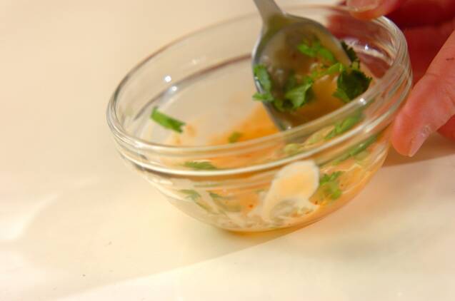 ゆで卵のタイ風マヨソースの作り方の手順3