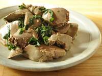 ゆでレバーの大葉和え by保田美幸さん