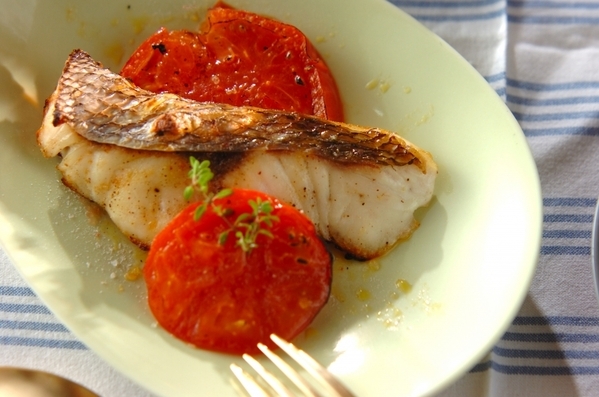 3. 鯛のハーブ焼き