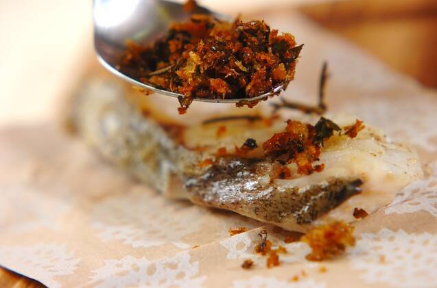 白身魚のソテー～香りパン粉のせ～の作り方の手順4