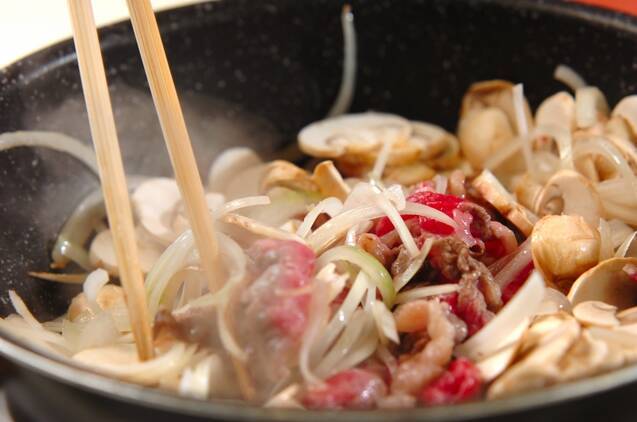 牛肉のクリーミーケチャップグラタンの作り方の手順3