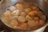 蒸して簡単！　鶏肉と里芋の煮物の作り方2