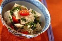 くずし豆腐の大葉和え