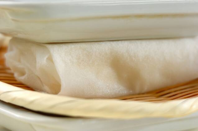 くずし豆腐の大葉和えの作り方の手順1