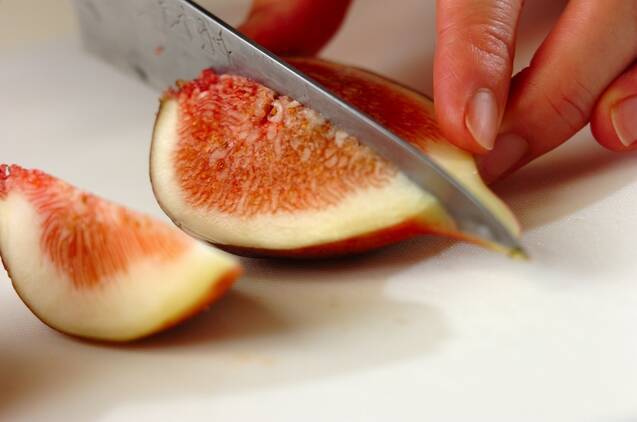 イチジクヨーグルトの作り方の手順1