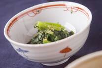 ほうれん草のゴマ和え