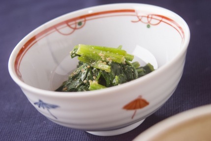 ほうれん草のゴマ和え