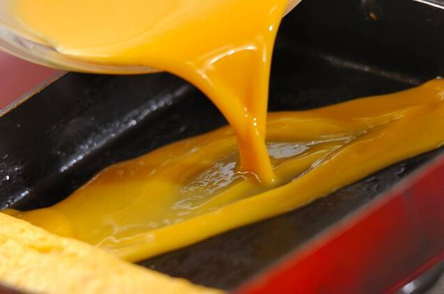 甘酒入り卵焼きの作り方の手順3