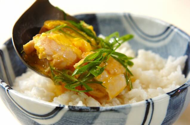 塩親子丼の作り方の手順4