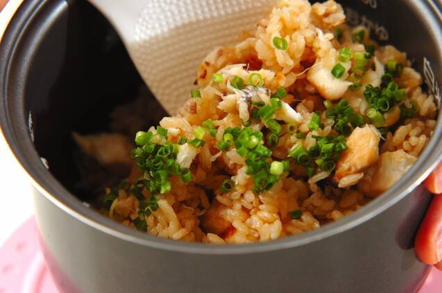 鯛めし風炊き込みご飯の作り方の手順4