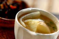 新ジャガと新玉ネギのみそ汁