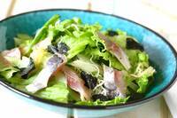 アジのチョレギ風ボリュームサラダ