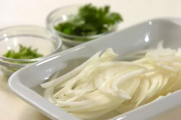 ワンパン本格インド料理 ビリヤニの下準備2