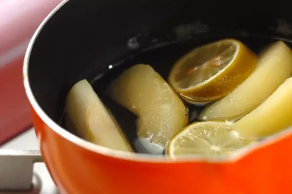 リンゴのコンポートの作り方2