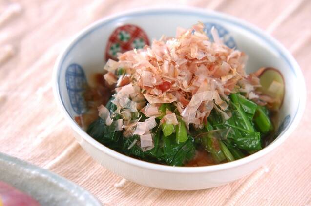 ほうれん草のおひたし 基本の作り方で子供にも食べやすく