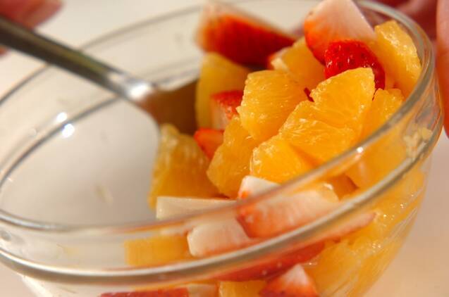 パーティーに♪皮まるごと簡単オレンジカップの作り方の手順3