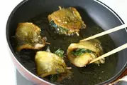 アジと大葉のカレー竜田揚げ焼きの作り方3