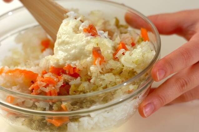 クリーミーライスコロッケの作り方の手順5