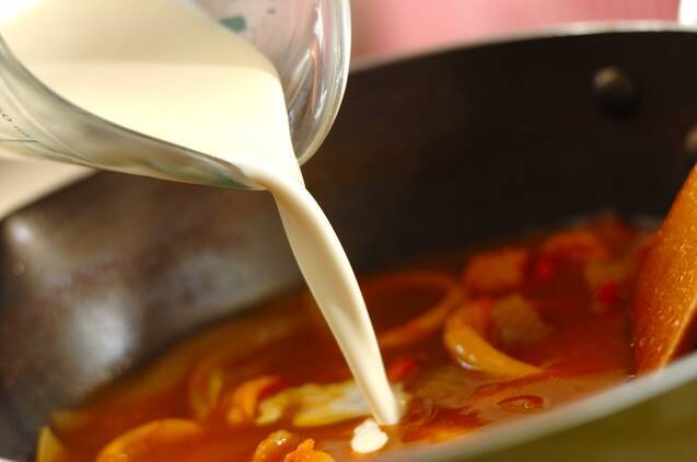 エビとイカのカレーの作り方の手順9