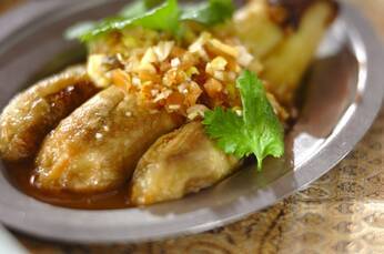 焼きナスの中華風