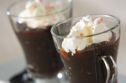 ゼラチンで作るコーヒーゼリー