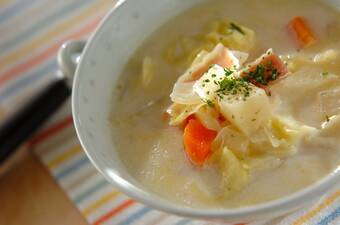 ベジタブルミルクスープ