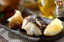 白身魚の塩焼き