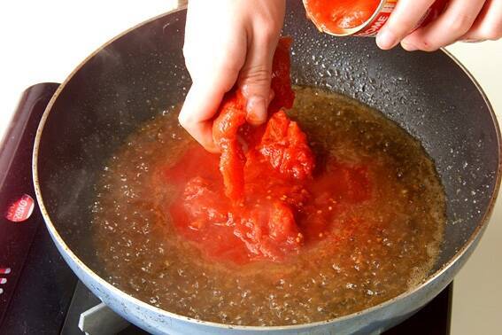 ポークのトマトソース煮の作り方の手順5