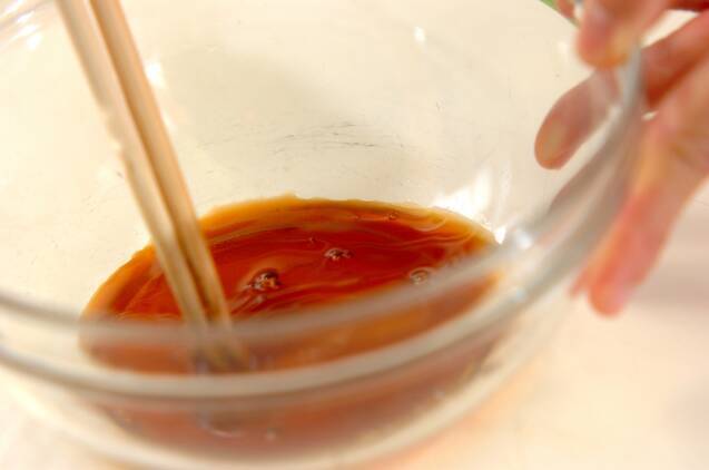 温かい豚しゃぶの作り方の手順1