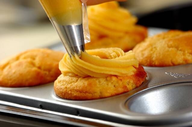 スイートポテトマフィンの作り方の手順12