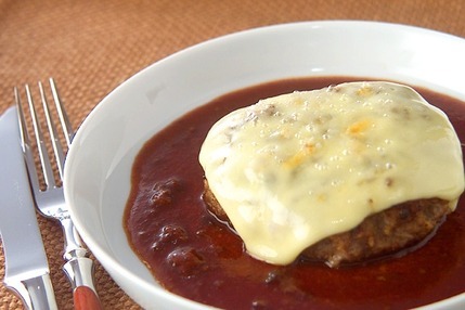 チーズハンバーグ