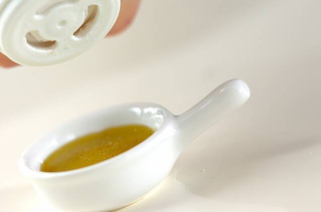 ソラ豆のグリルの作り方の手順4