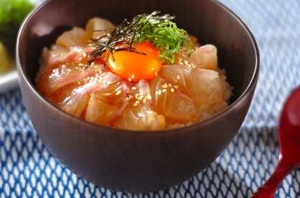 豪快！宇和島風鯛めし