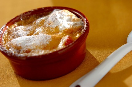 イチゴ焼きプリン