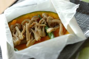 野菜のパピヨット