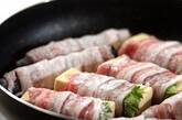 高野豆腐とナスの豚バラ巻きの作り方5