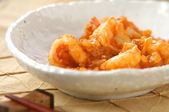 エビのチリソース炒め