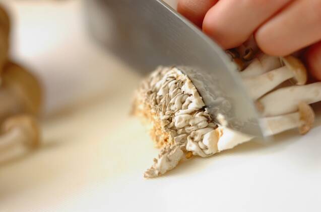 キノコ麻婆の作り方の手順1