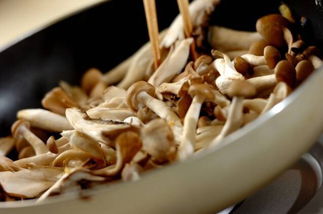 キノコ麻婆の作り方の手順3