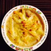 熱々マカロニチキングラタン