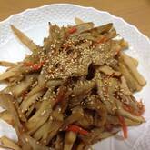 根菜3種のきんぴら